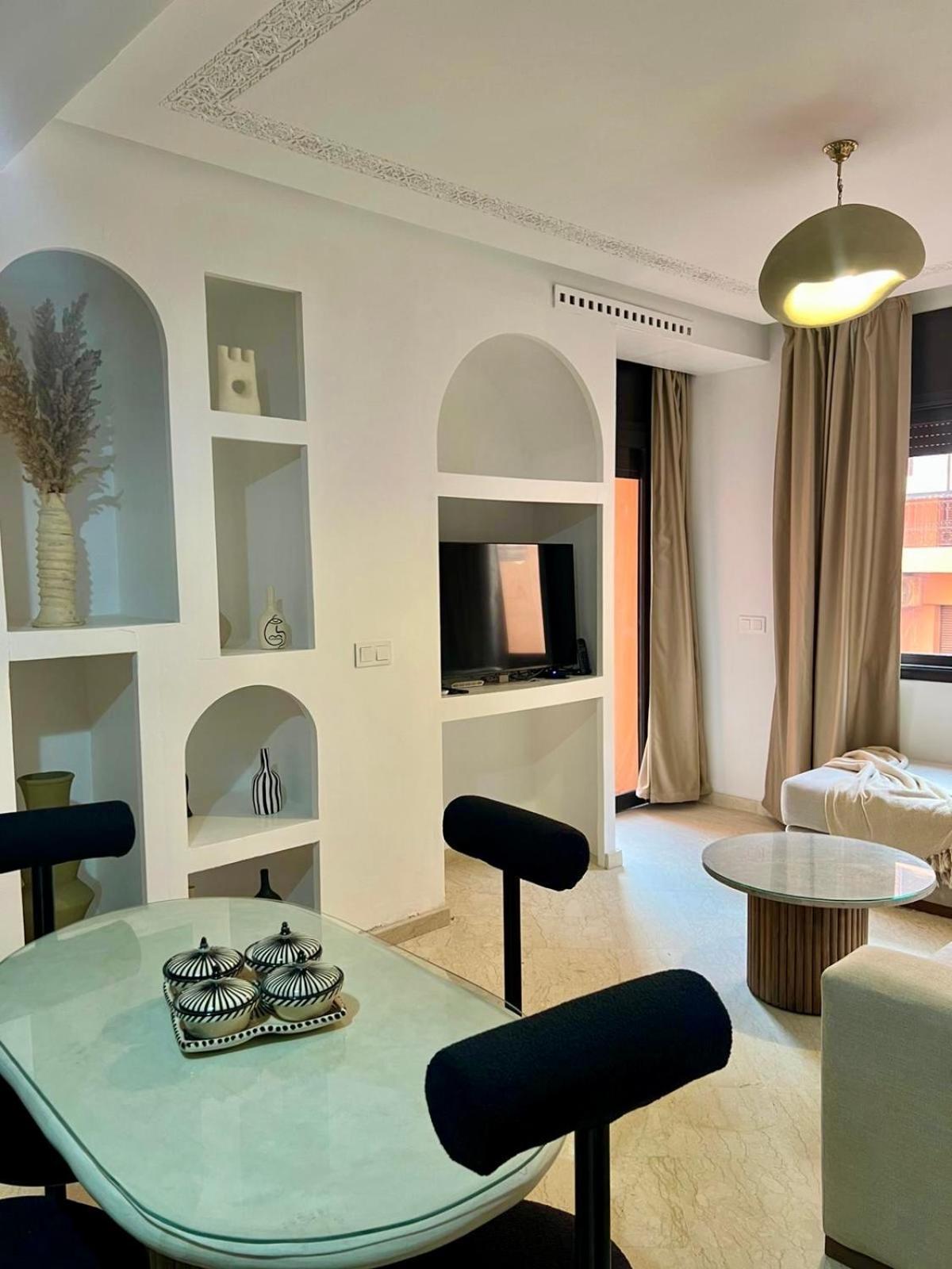 Cosy Appartement Au Coeur De Gueliz Marrakesh Eksteriør bilde