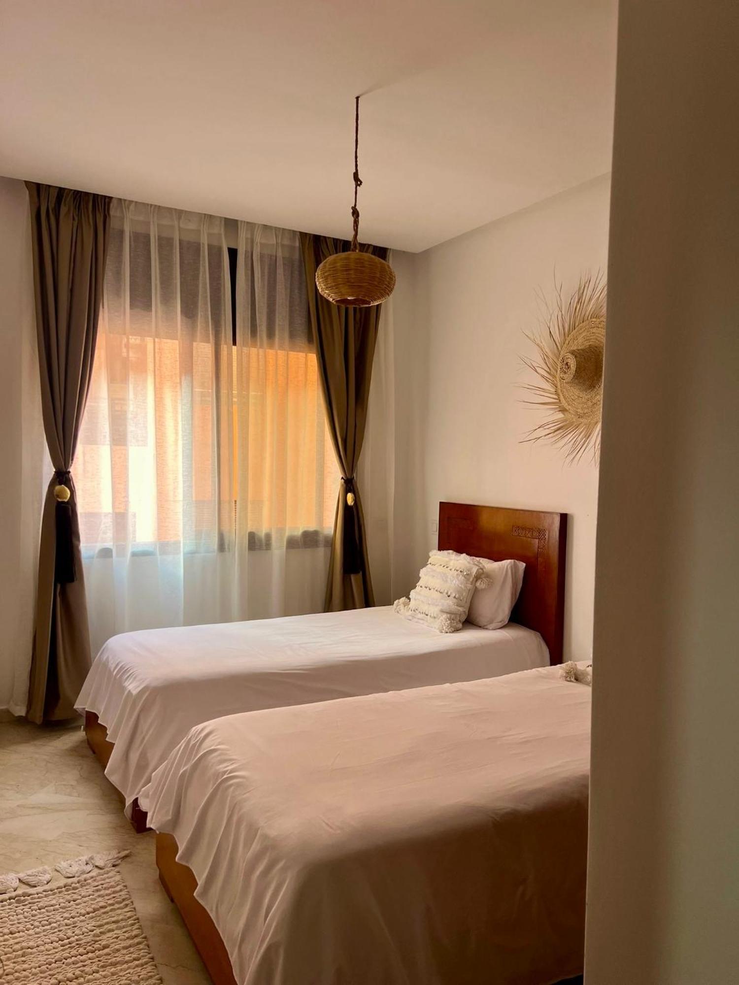 Cosy Appartement Au Coeur De Gueliz Marrakesh Eksteriør bilde