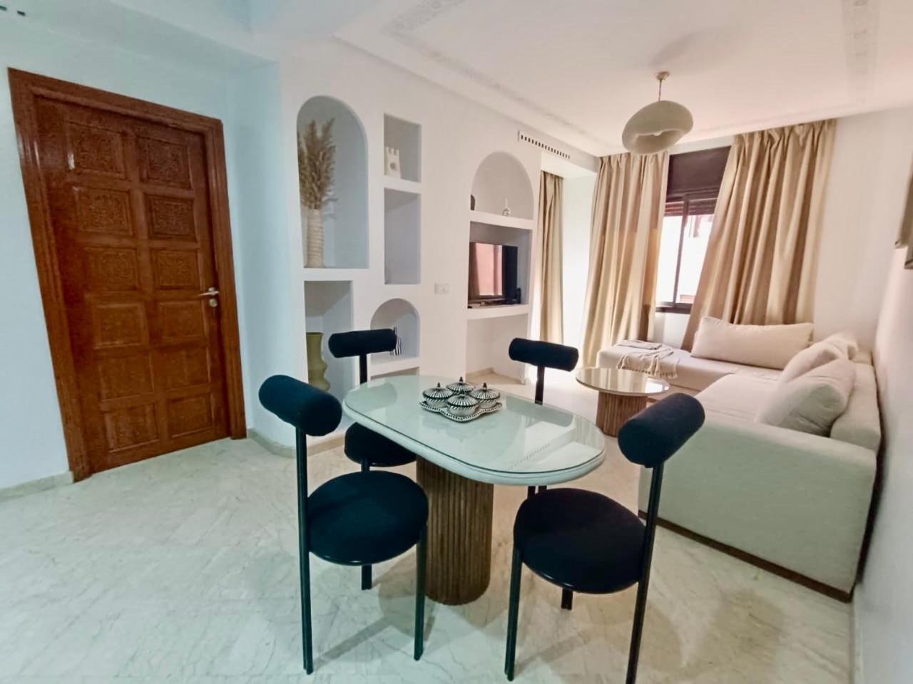 Cosy Appartement Au Coeur De Gueliz Marrakesh Eksteriør bilde